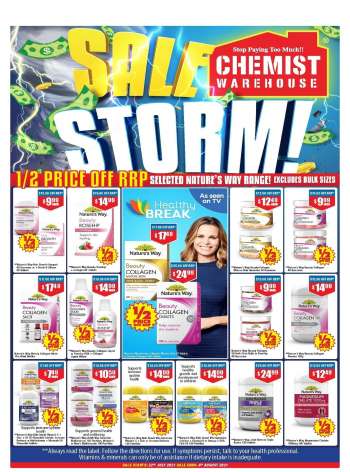 Chemist Warehouse Catalogue Mon 22 March To Fri 31 December 2021