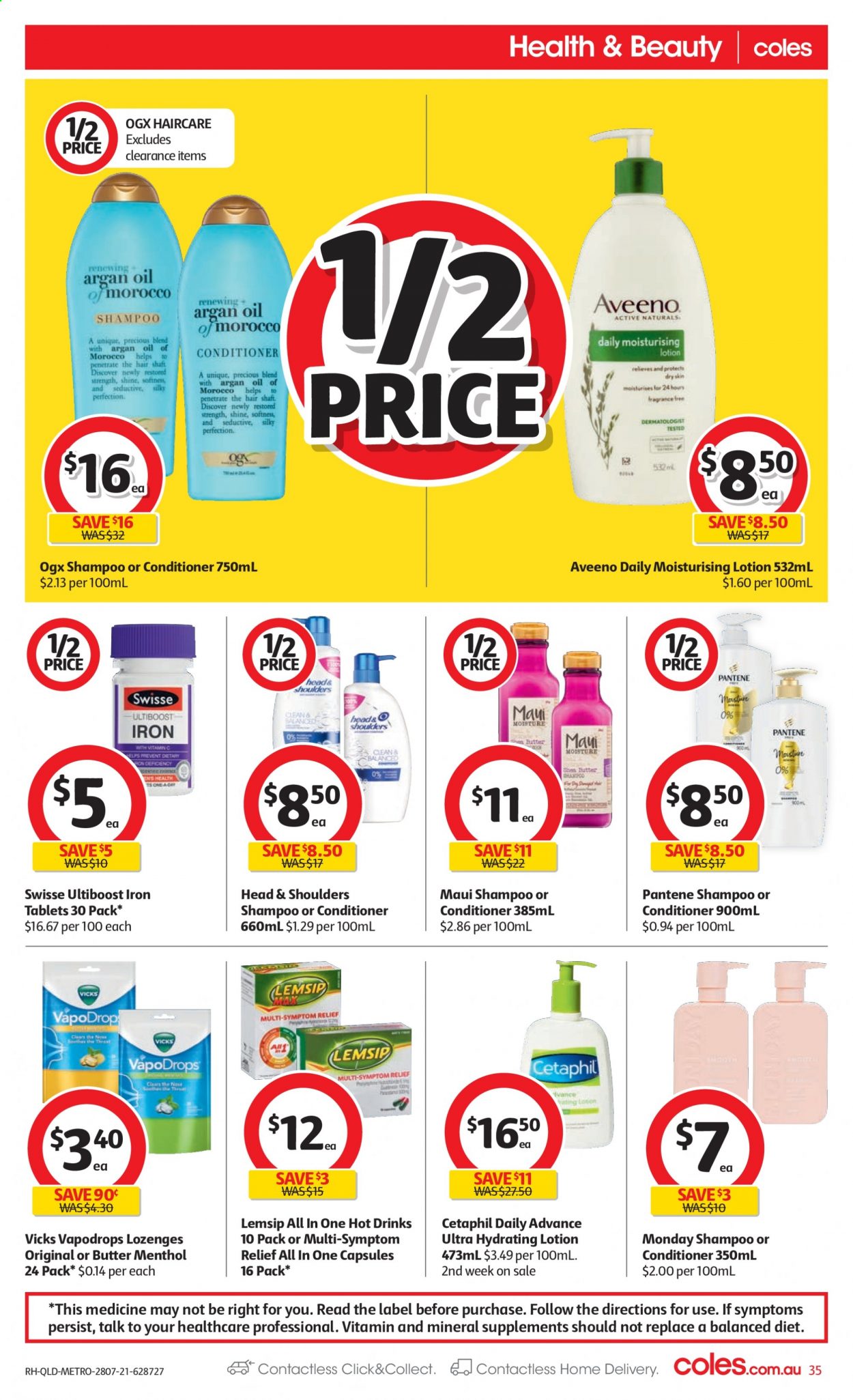 Coles catalogue - 28 Jul 2021 - 3 Aug 2021. Page 35