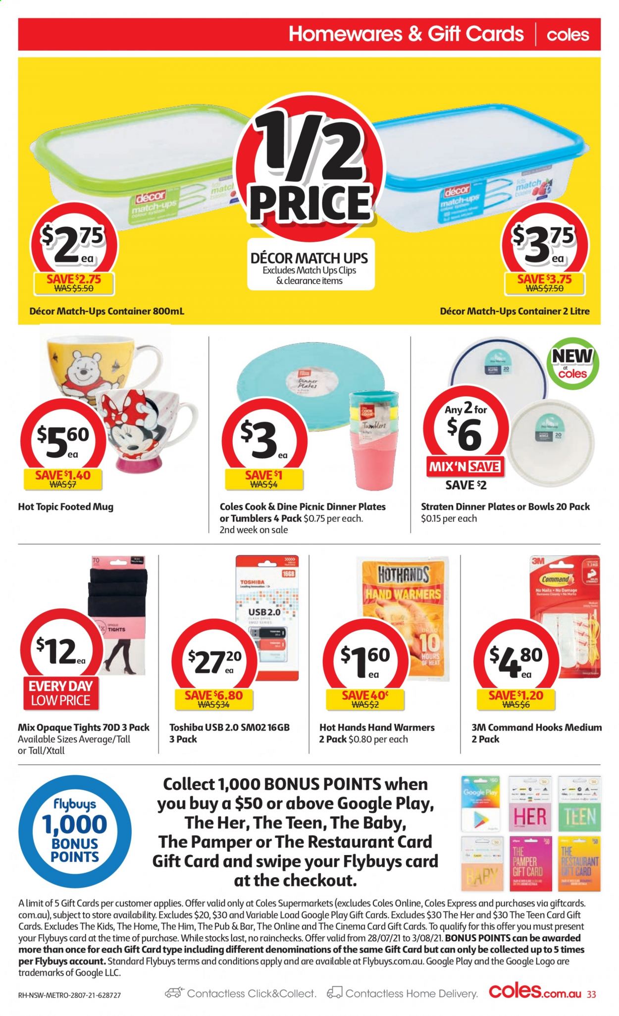Coles catalogue - 28 Jul 2021 - 3 Aug 2021. Page 33