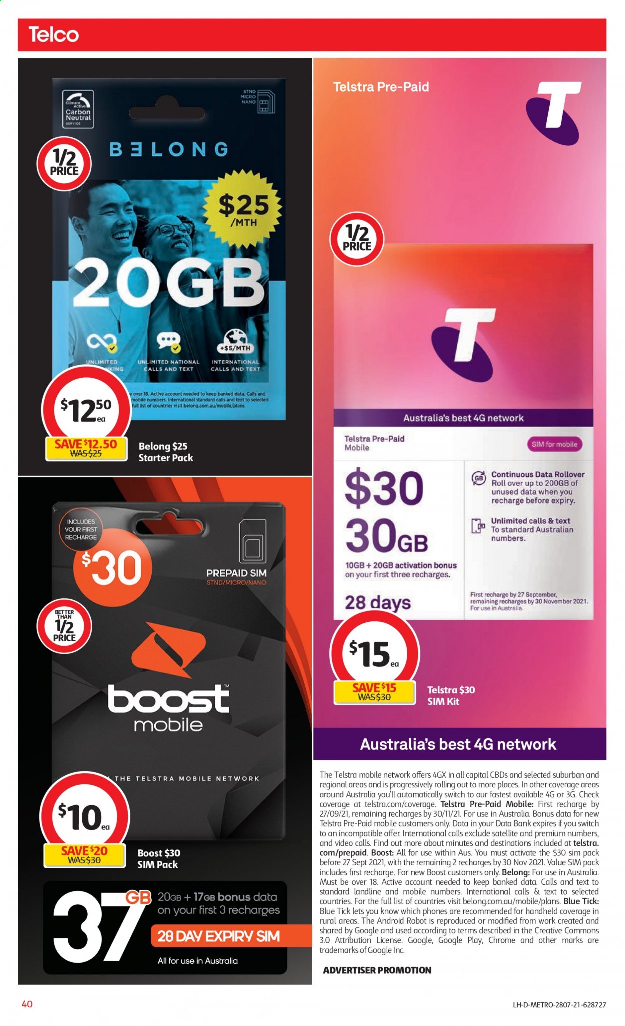 Coles catalogue - 28 Jul 2021 - 3 Aug 2021. Page 40