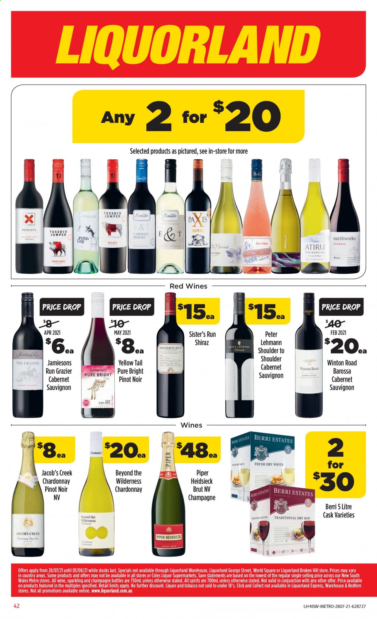Coles catalogue - 28 Jul 2021 - 3 Aug 2021. Page 42