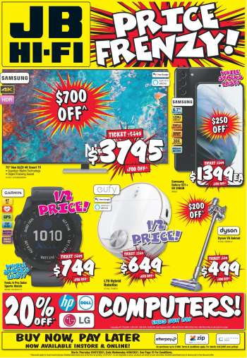 JB Hi-Fi Catalogue - 29.7.2021 - 4.8.2021.