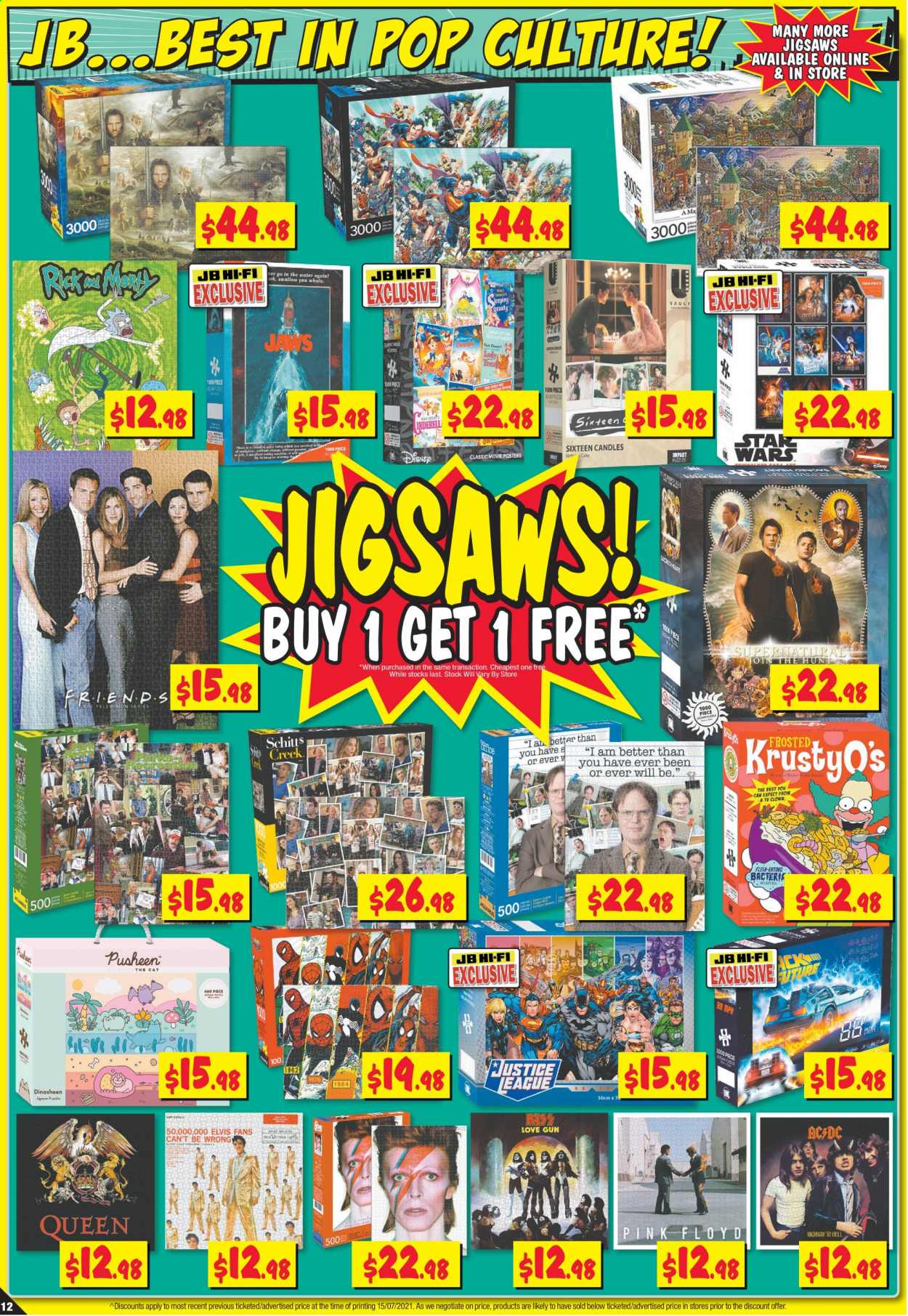 JB Hi-Fi catalogue - 29 Jul 2021 - 4 Aug 2021. Page 12