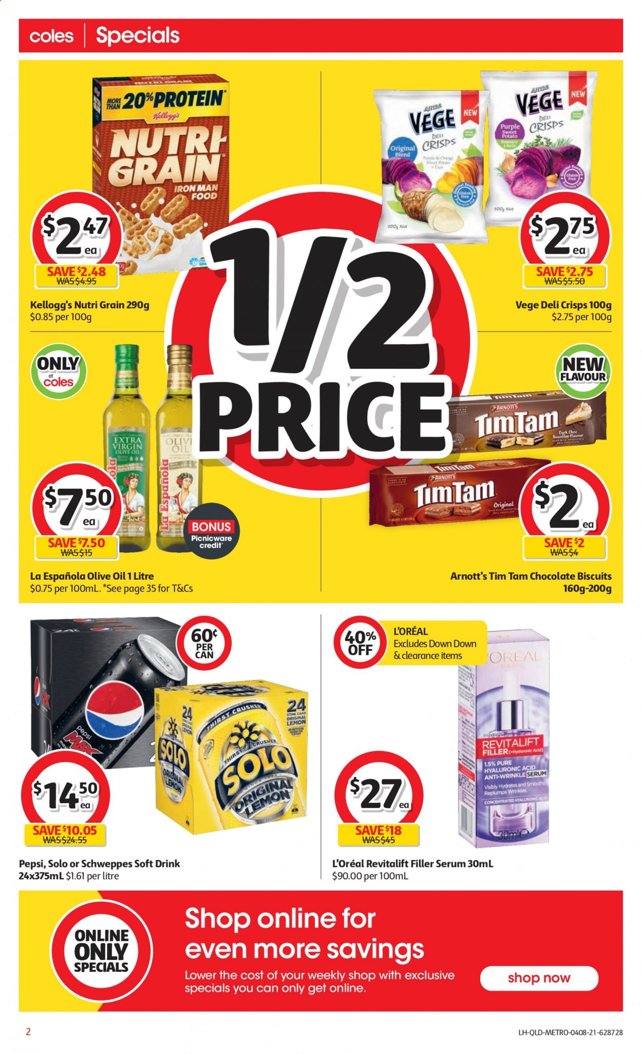 Coles catalogue - 4 Aug 2021 - 10 Aug 2021. Page 2