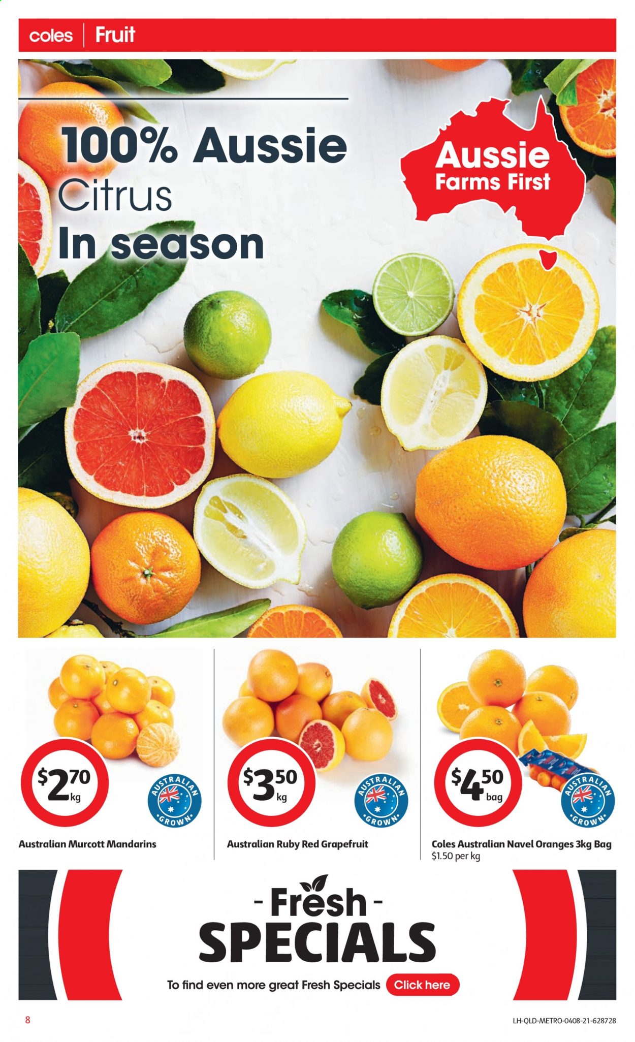 Coles catalogue - 4 Aug 2021 - 10 Aug 2021. Page 8
