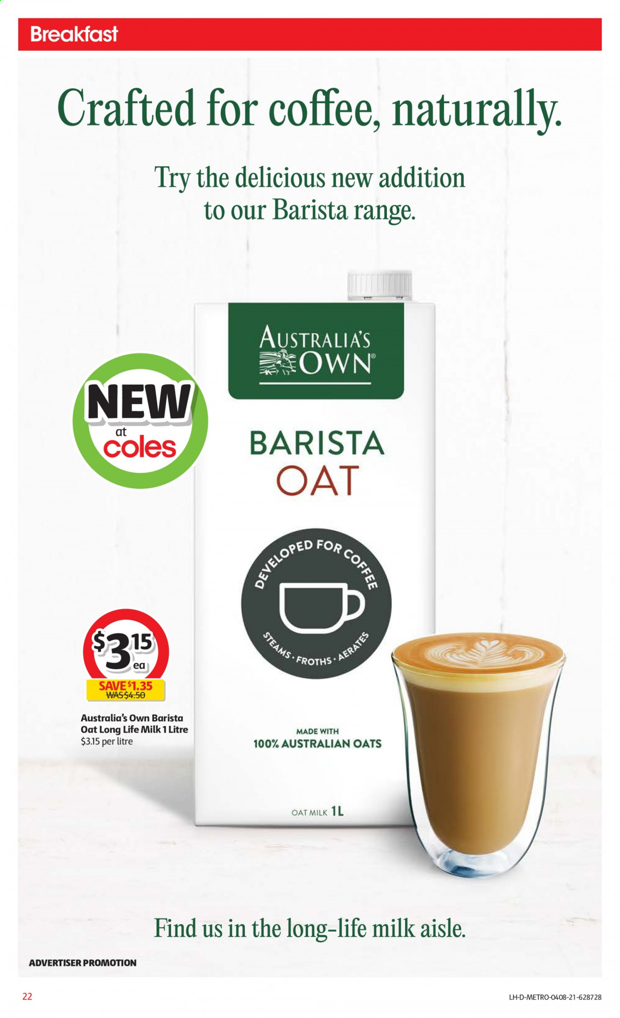 Coles catalogue - 4 Aug 2021 - 10 Aug 2021. Page 22