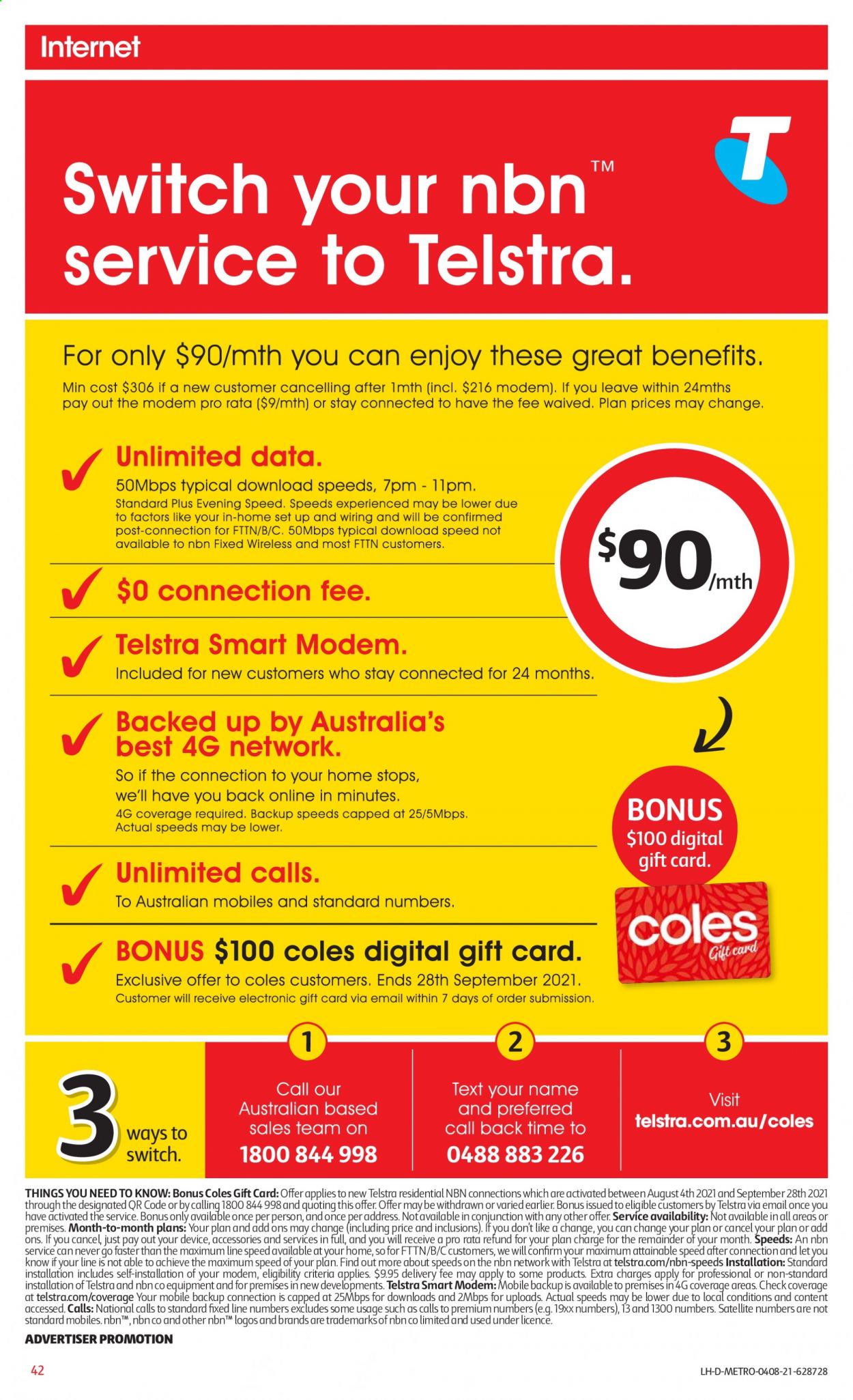 Coles catalogue - 4 Aug 2021 - 10 Aug 2021. Page 42