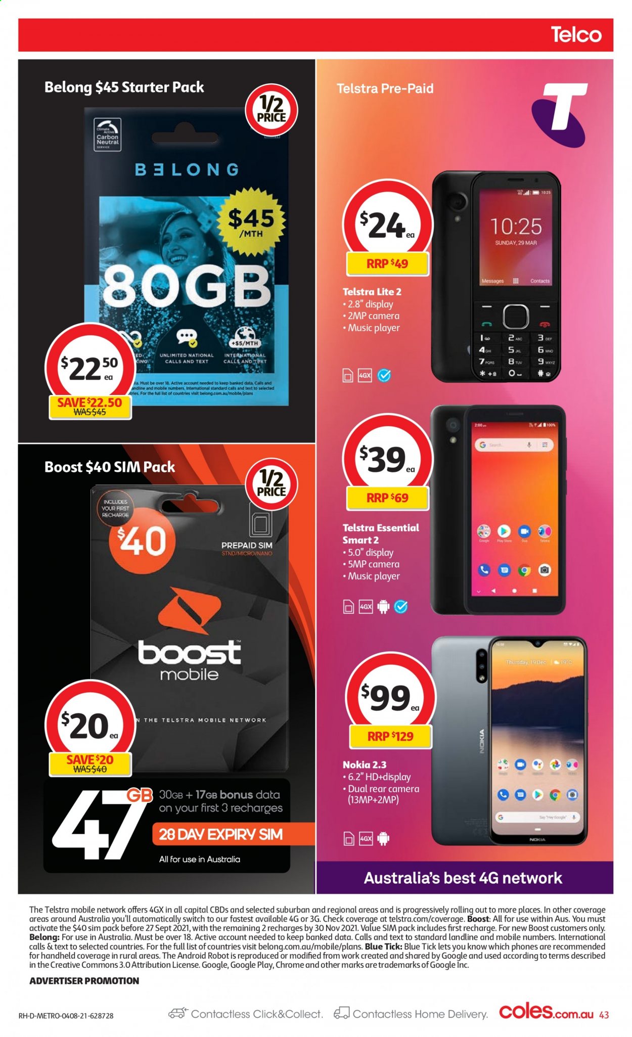 Coles catalogue - 4 Aug 2021 - 10 Aug 2021. Page 43
