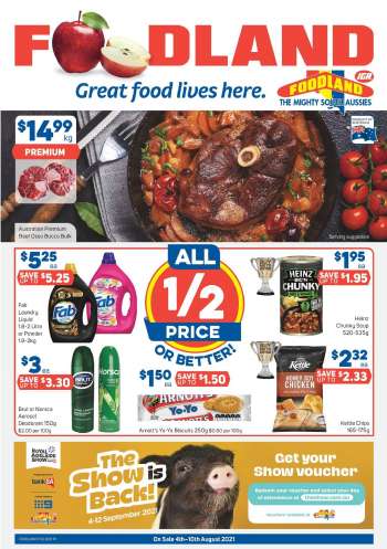 Foodland Catalogue - 4.8.2021 - 10.8.2021.