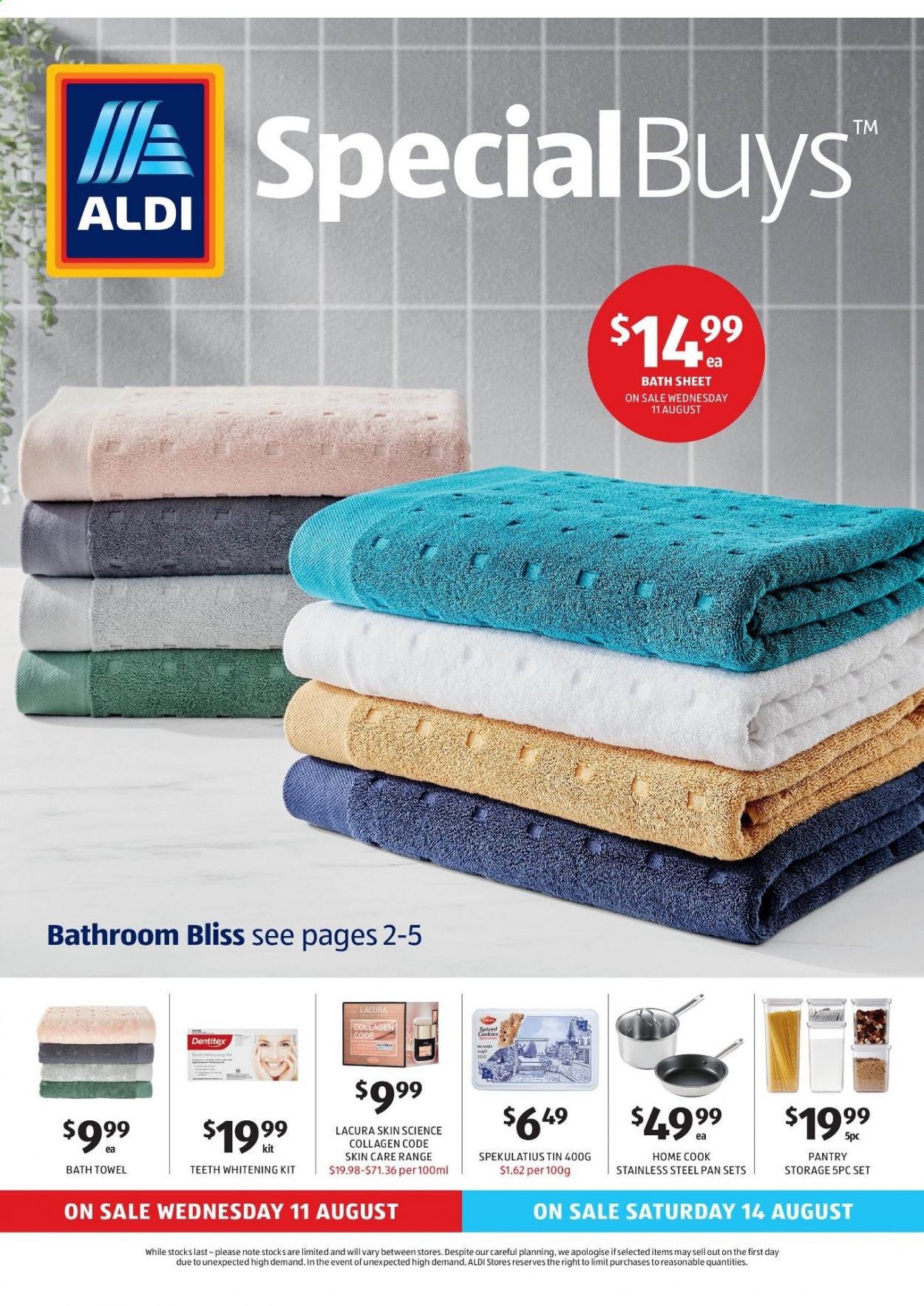 ALDI catalogue - 11 Aug 2021 - 17 Aug 2021. Page 1