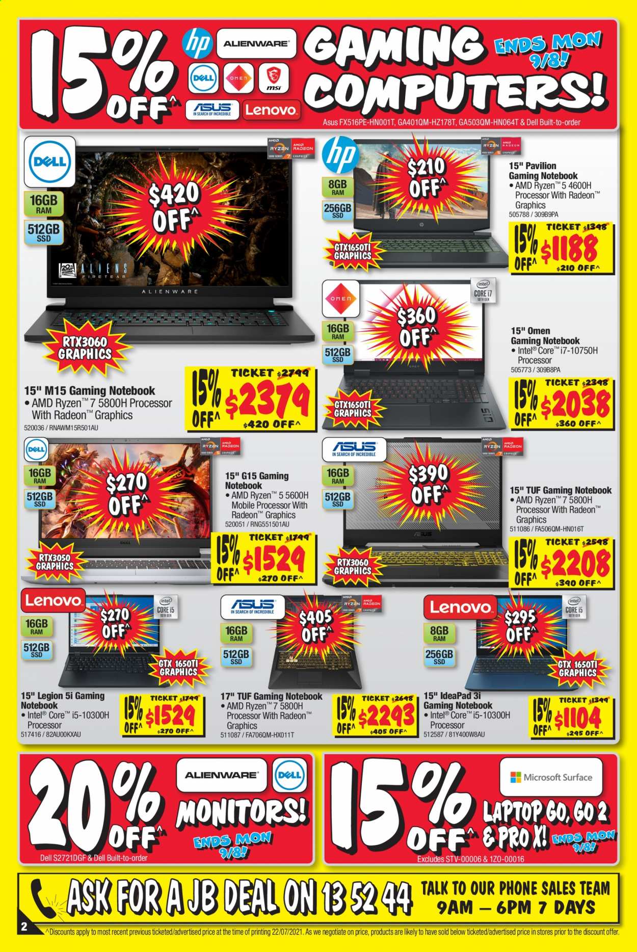 JB Hi-Fi catalogue - 5 Aug 2021 - 18 Aug 2021. Page 2