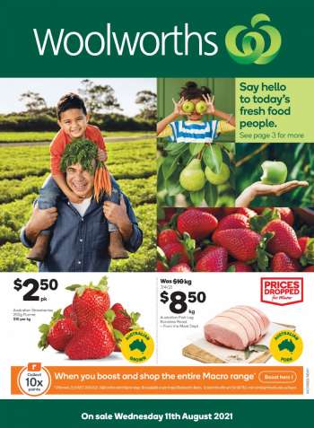 Woolworths Catalogue - 11.8.2021 - 17.8.2021.