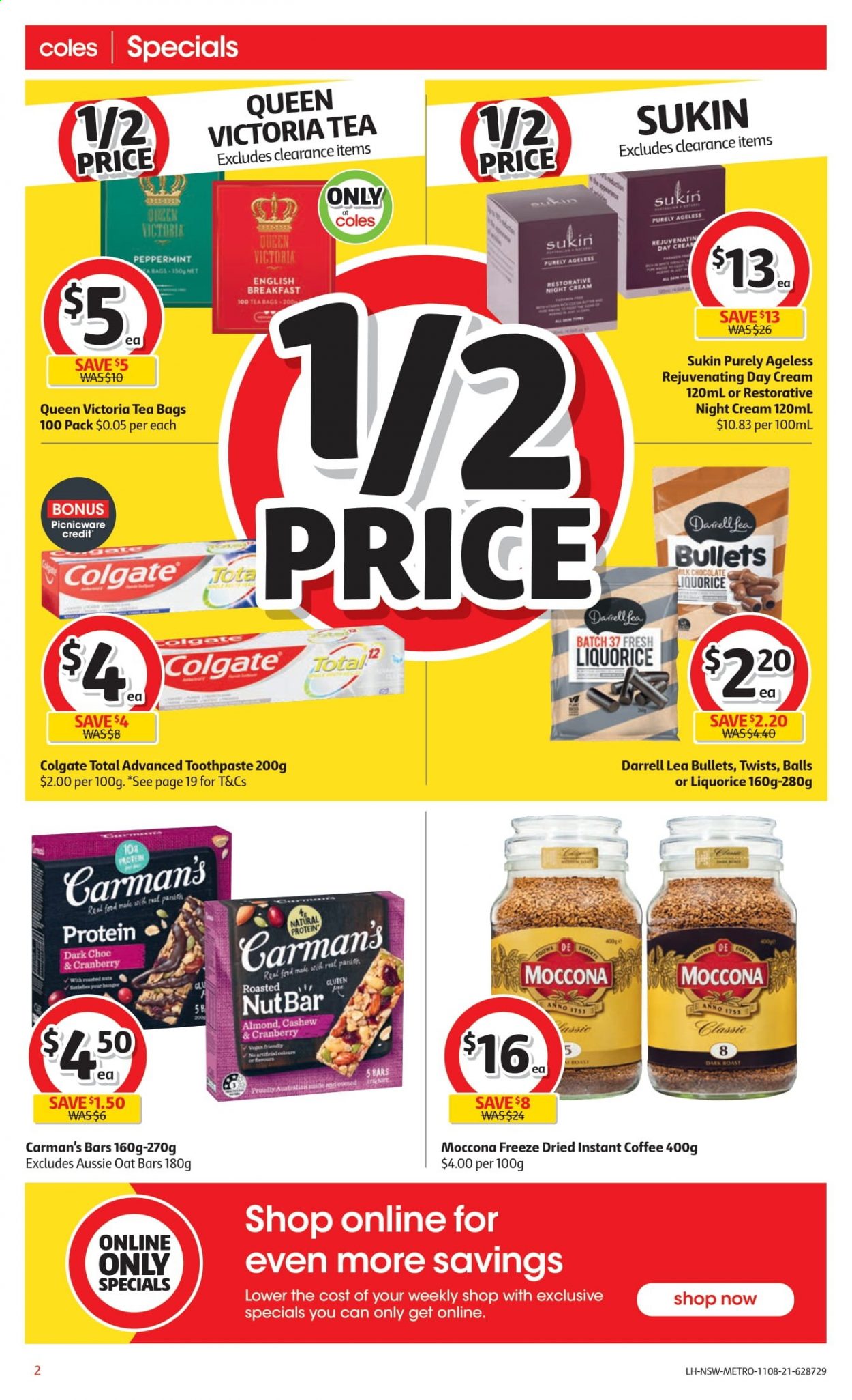 Coles catalogue - 11 Aug 2021 - 17 Aug 2021. Page 2
