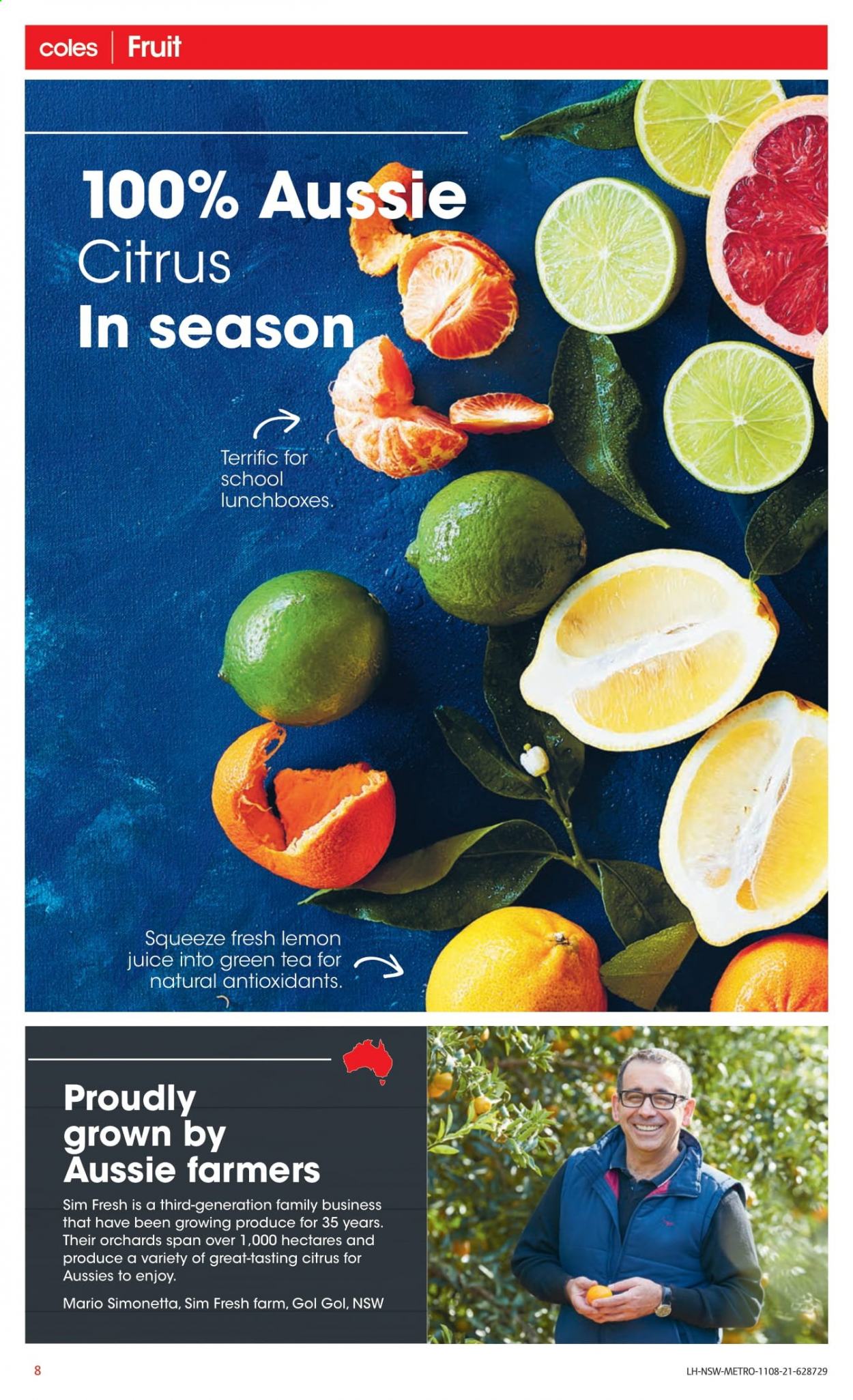 Coles catalogue - 11 Aug 2021 - 17 Aug 2021. Page 8