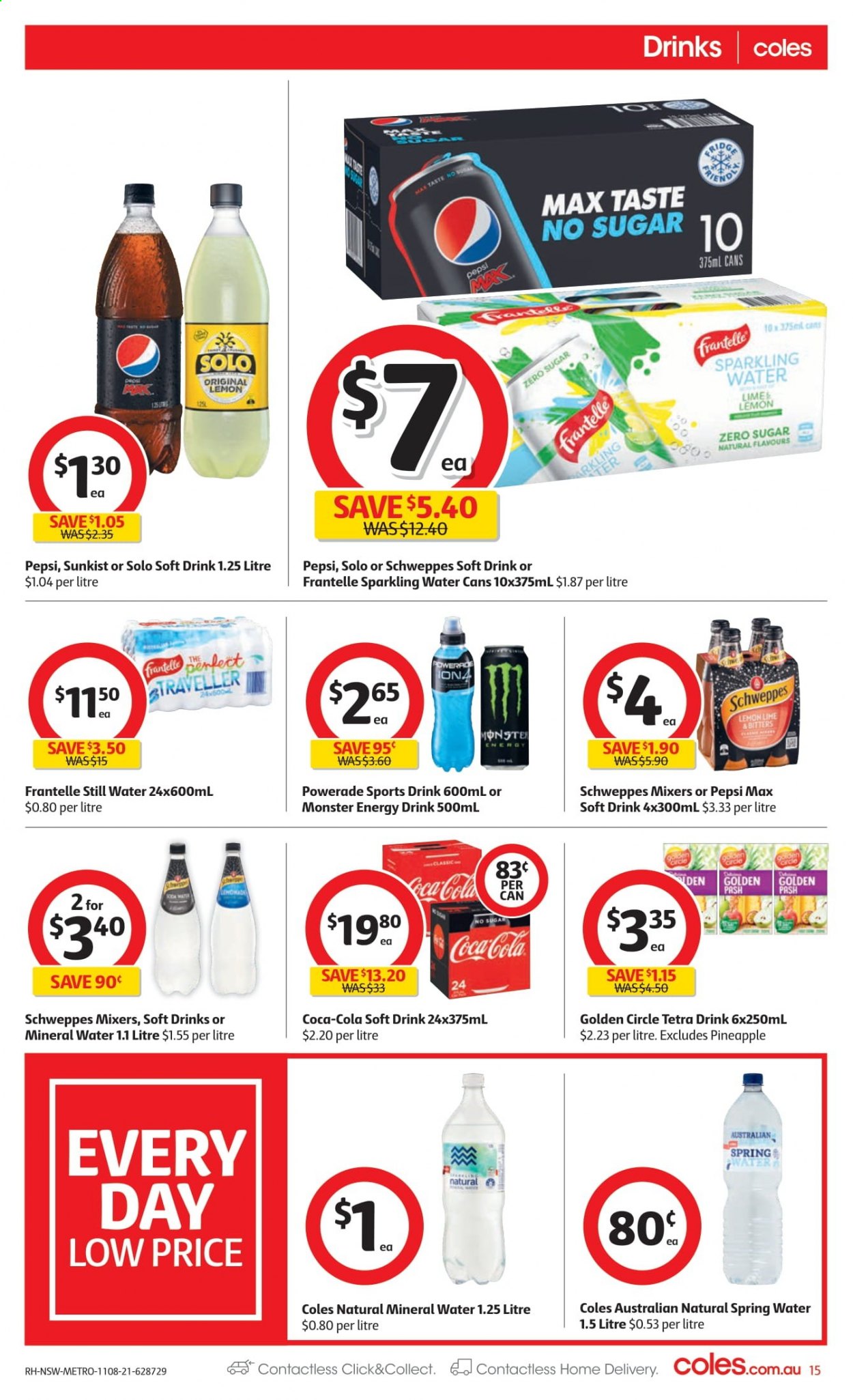 Coles catalogue - 11 Aug 2021 - 17 Aug 2021. Page 15