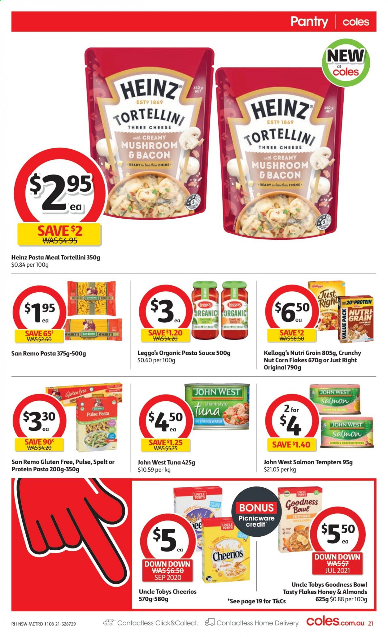 Coles catalogue - 11 Aug 2021 - 17 Aug 2021. Page 21