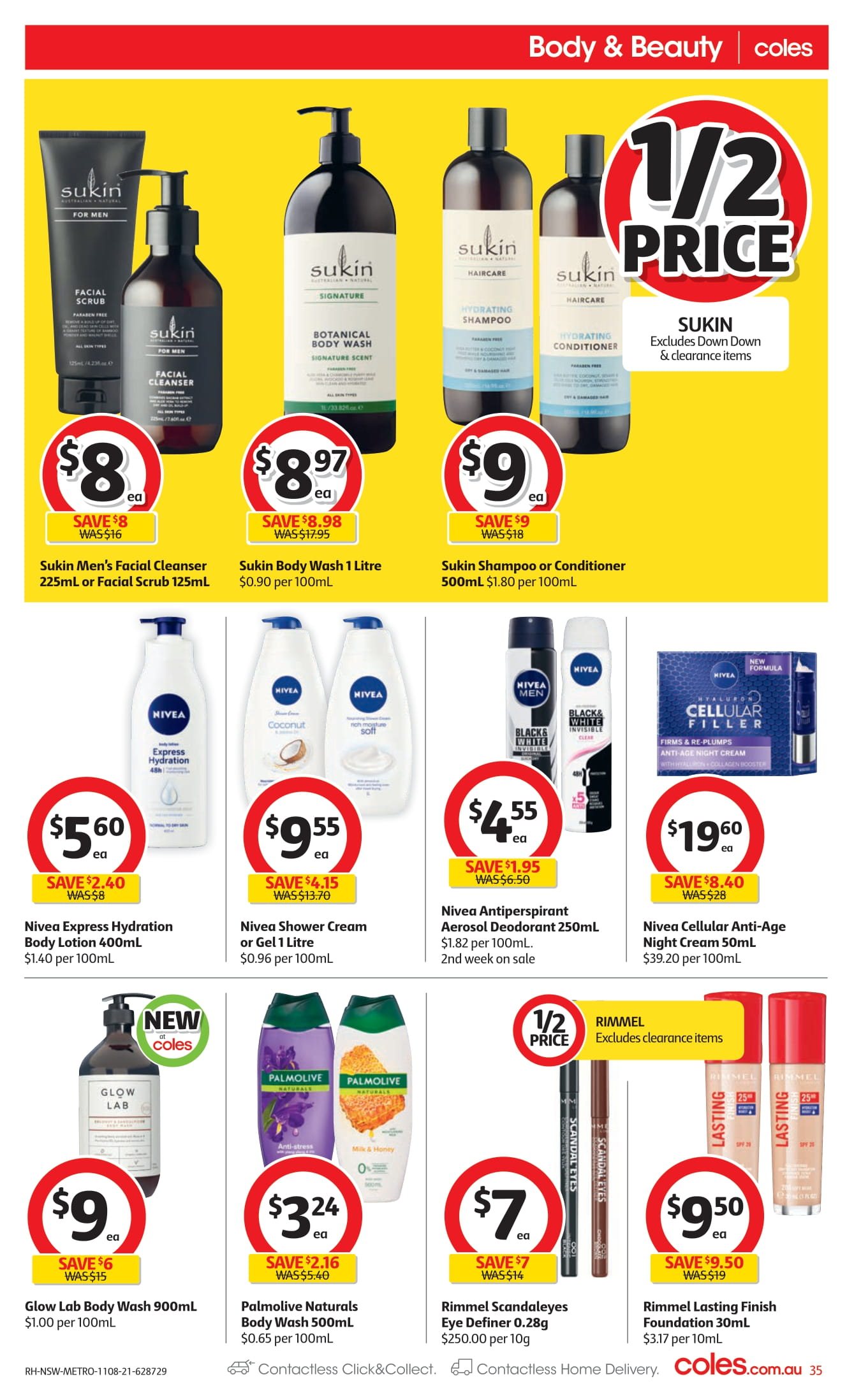 Coles catalogue - 11 Aug 2021 - 17 Aug 2021. Page 35