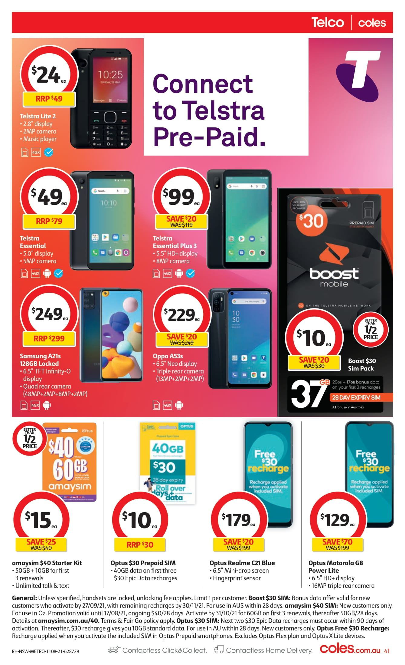 Coles catalogue - 11 Aug 2021 - 17 Aug 2021. Page 41