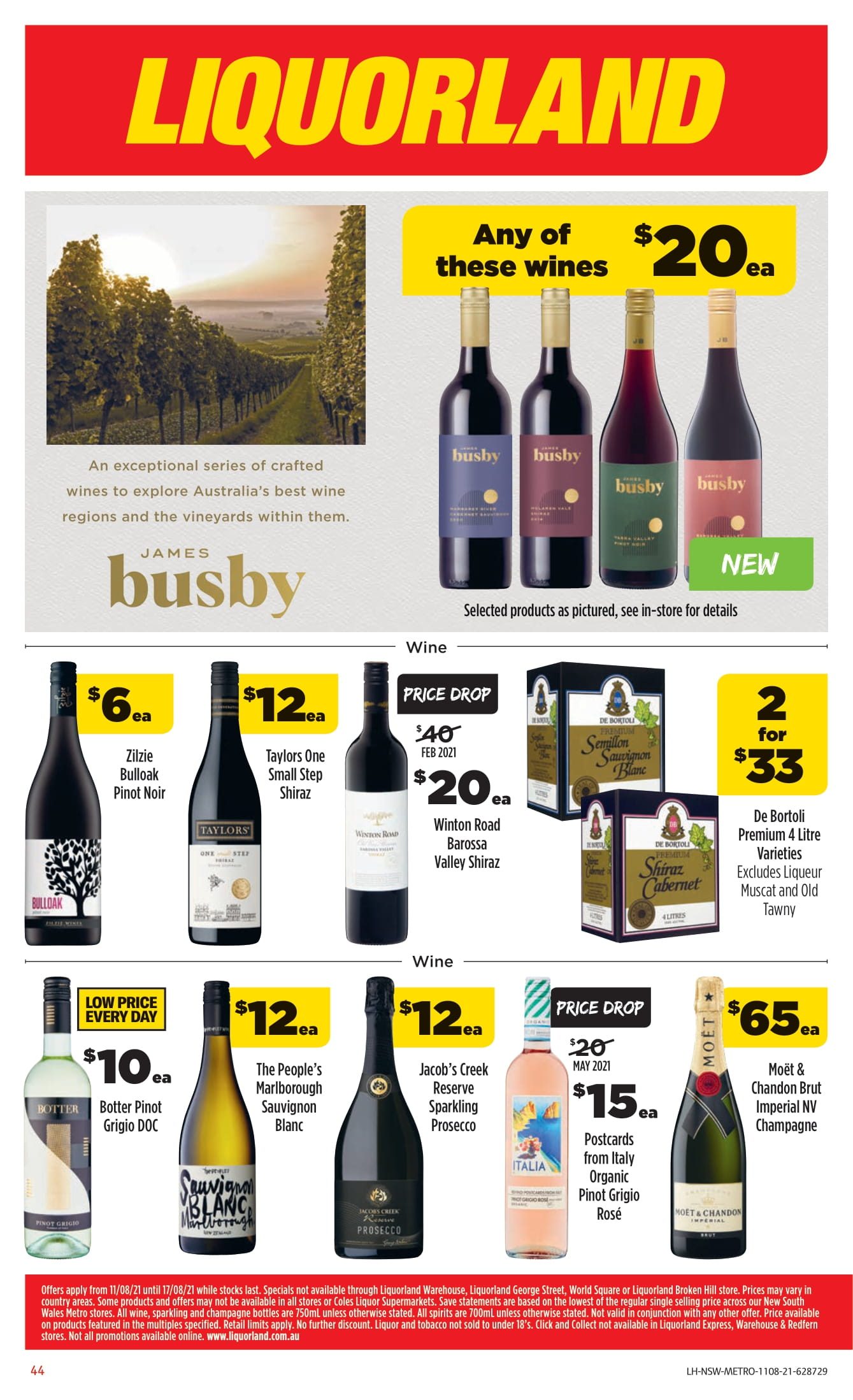 Coles catalogue - 11 Aug 2021 - 17 Aug 2021. Page 44