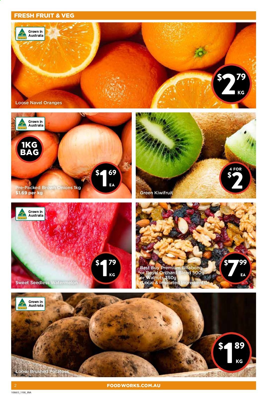 Foodworks catalogue - 11 Aug 2021 - 17 Aug 2021. Page 2