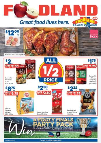 Foodland Catalogue - 11.8.2021 - 17.8.2021.