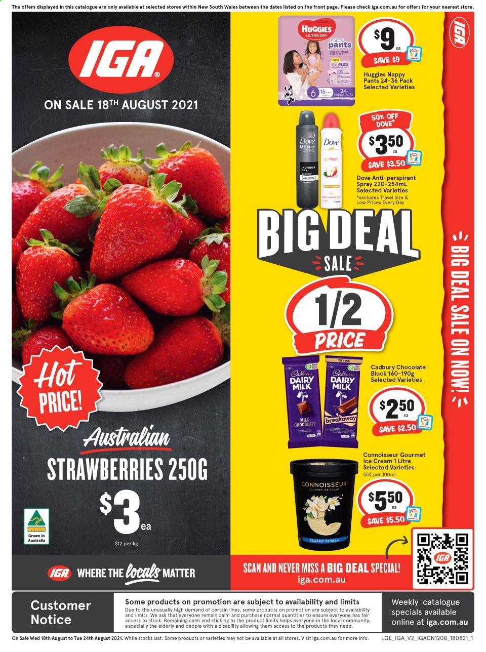 IGA catalogue - 18 Aug 2021 - 24 Aug 2021. Page 1