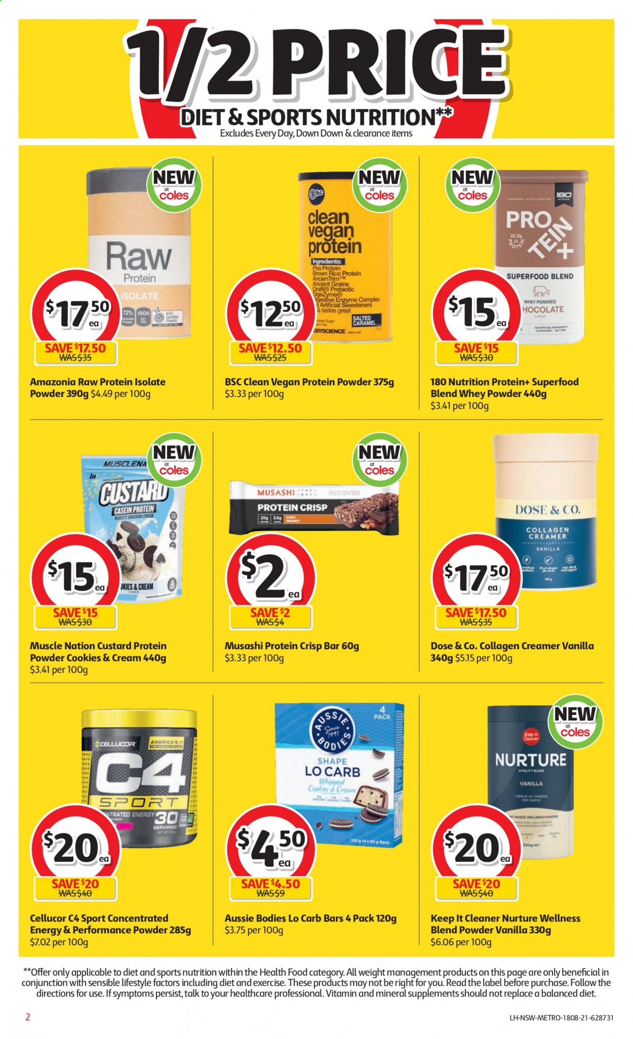 Coles catalogue - 18 Aug 2021 - 24 Aug 2021. Page 2