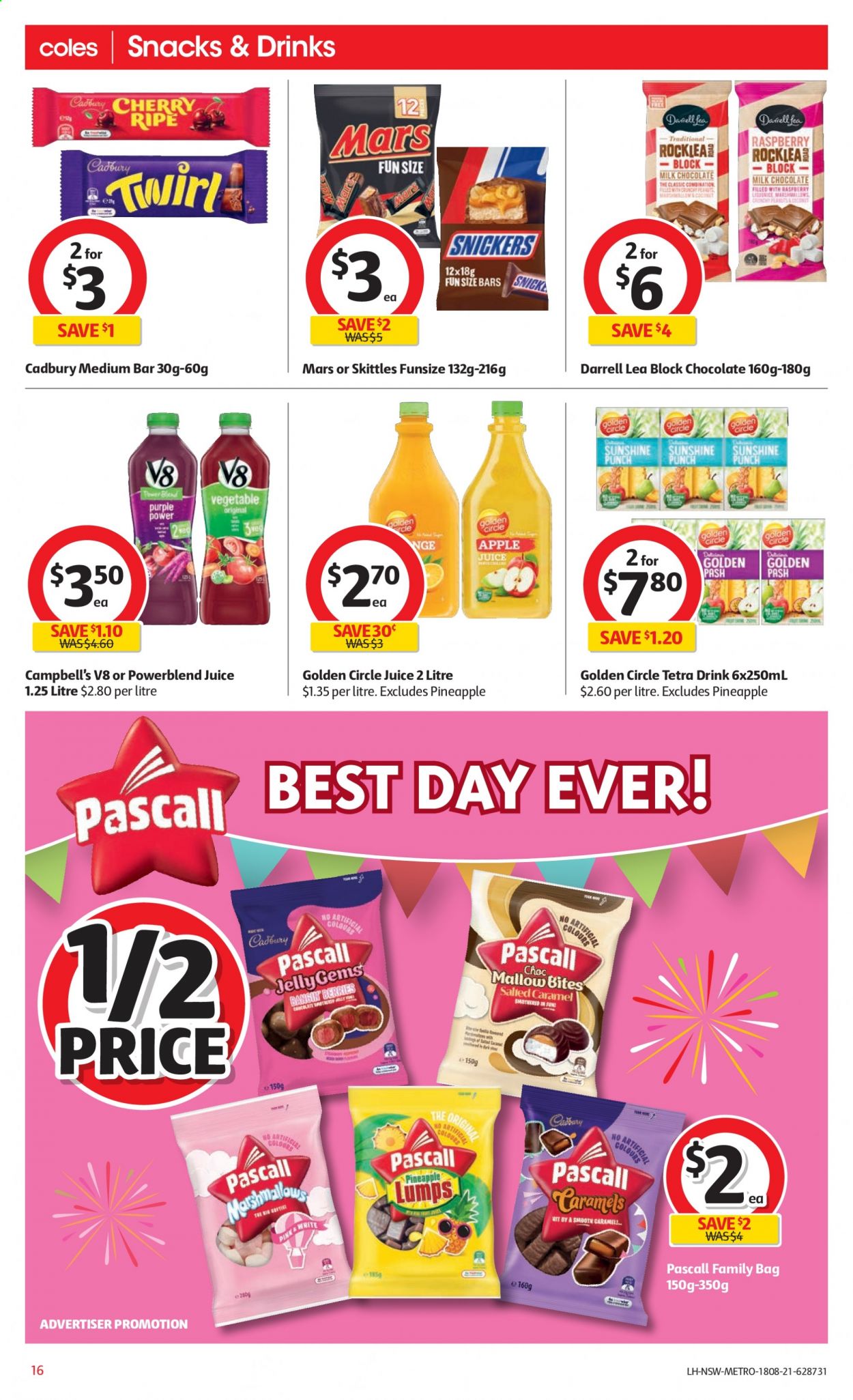 Coles catalogue - 18 Aug 2021 - 24 Aug 2021. Page 16