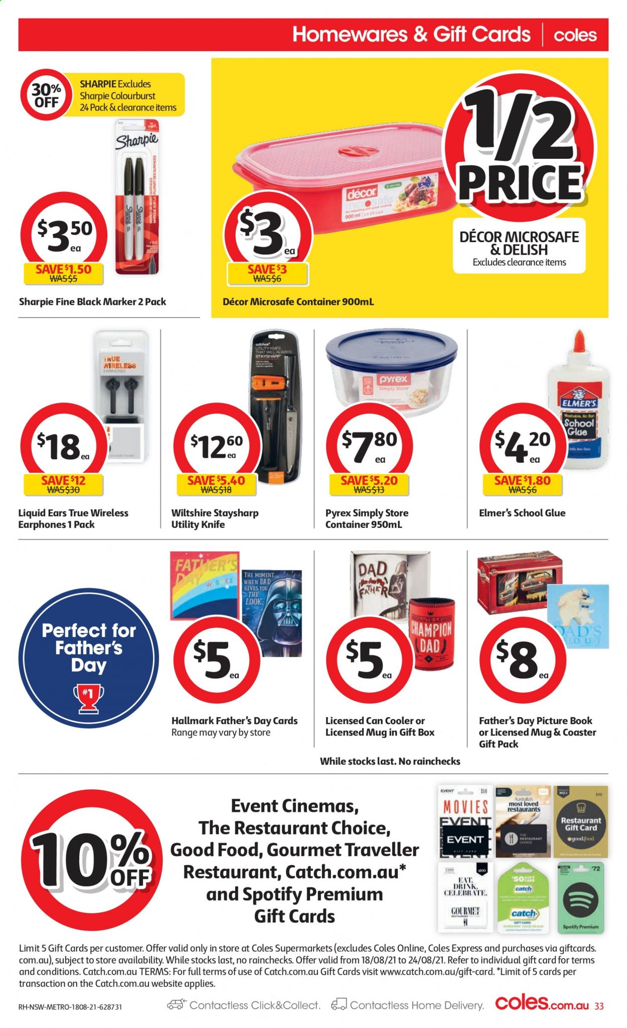 Coles catalogue - 18 Aug 2021 - 24 Aug 2021. Page 33