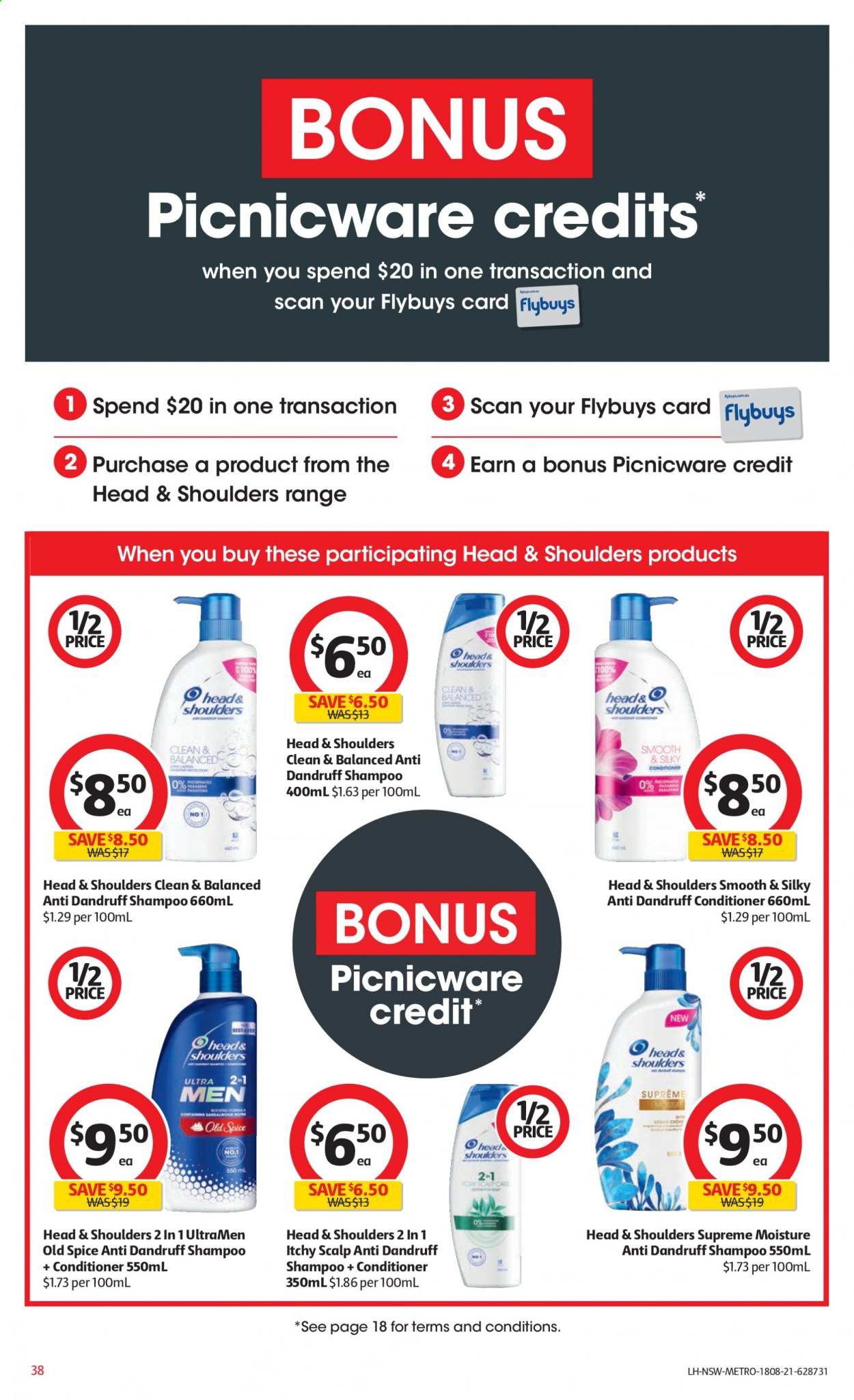 Coles catalogue - 18 Aug 2021 - 24 Aug 2021. Page 38