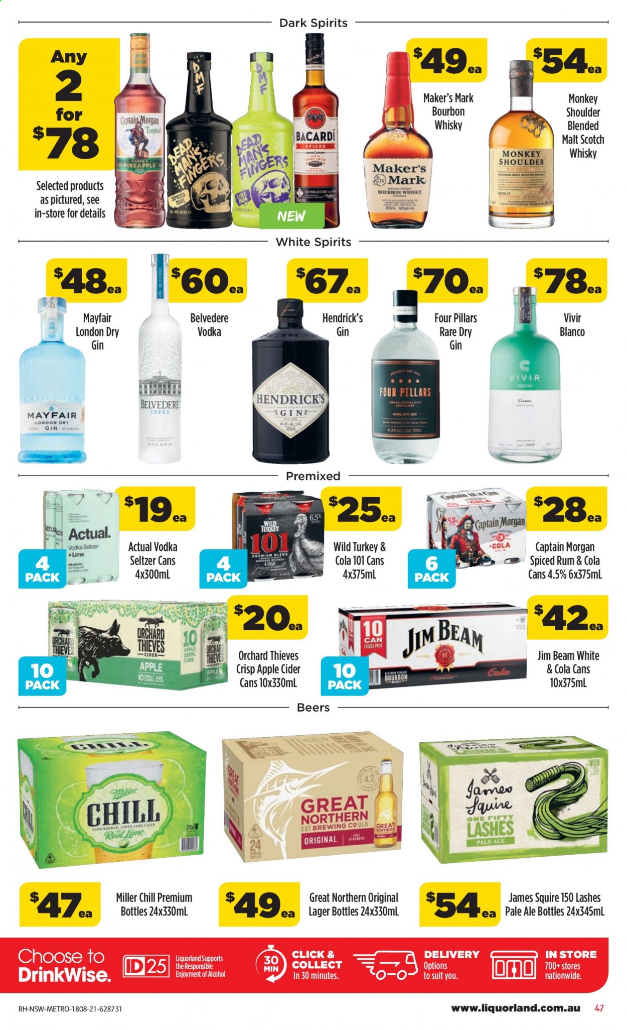 Coles catalogue - 18 Aug 2021 - 24 Aug 2021. Page 47
