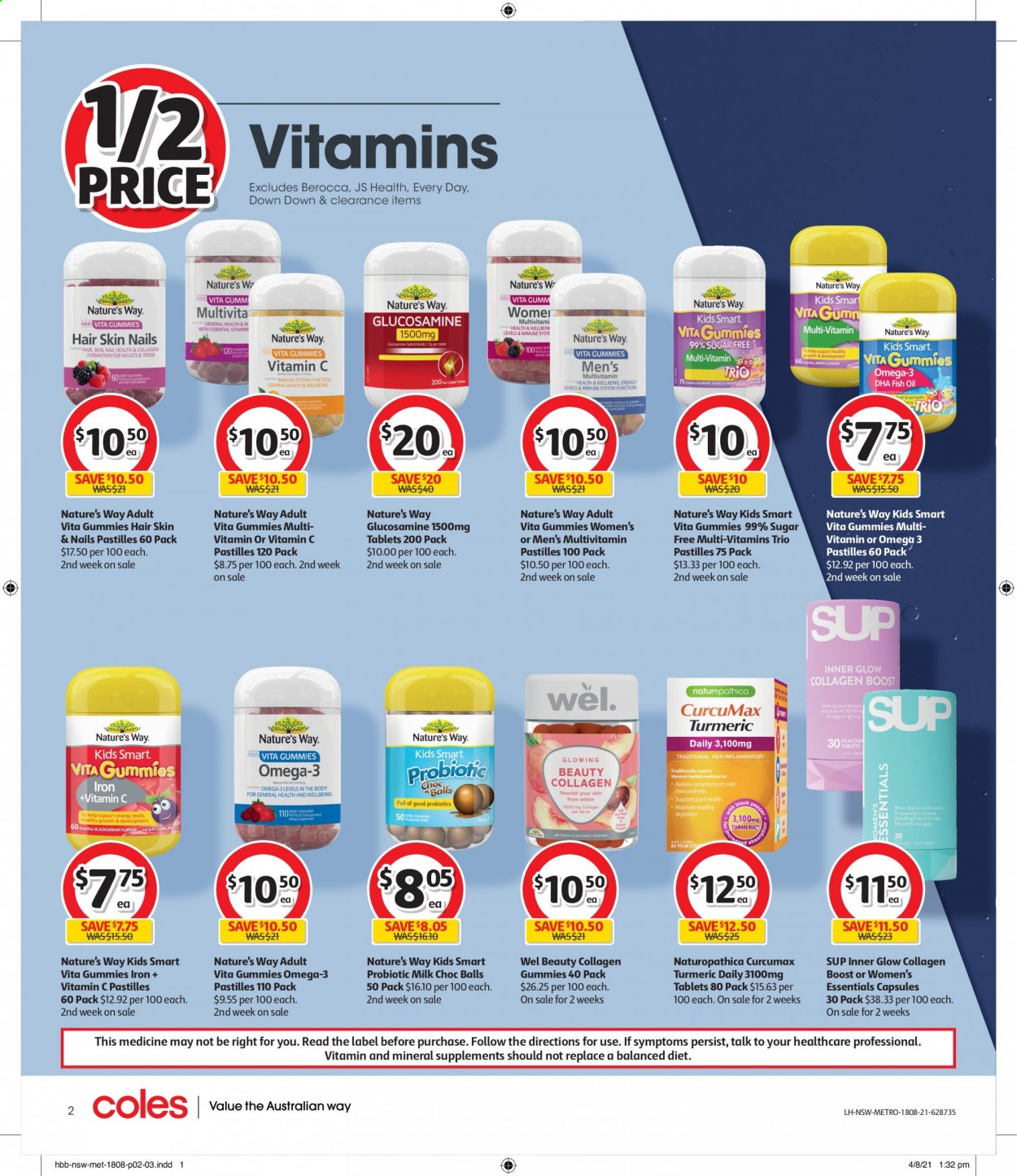 Coles catalogue - 18 Aug 2021 - 24 Aug 2021. Page 2