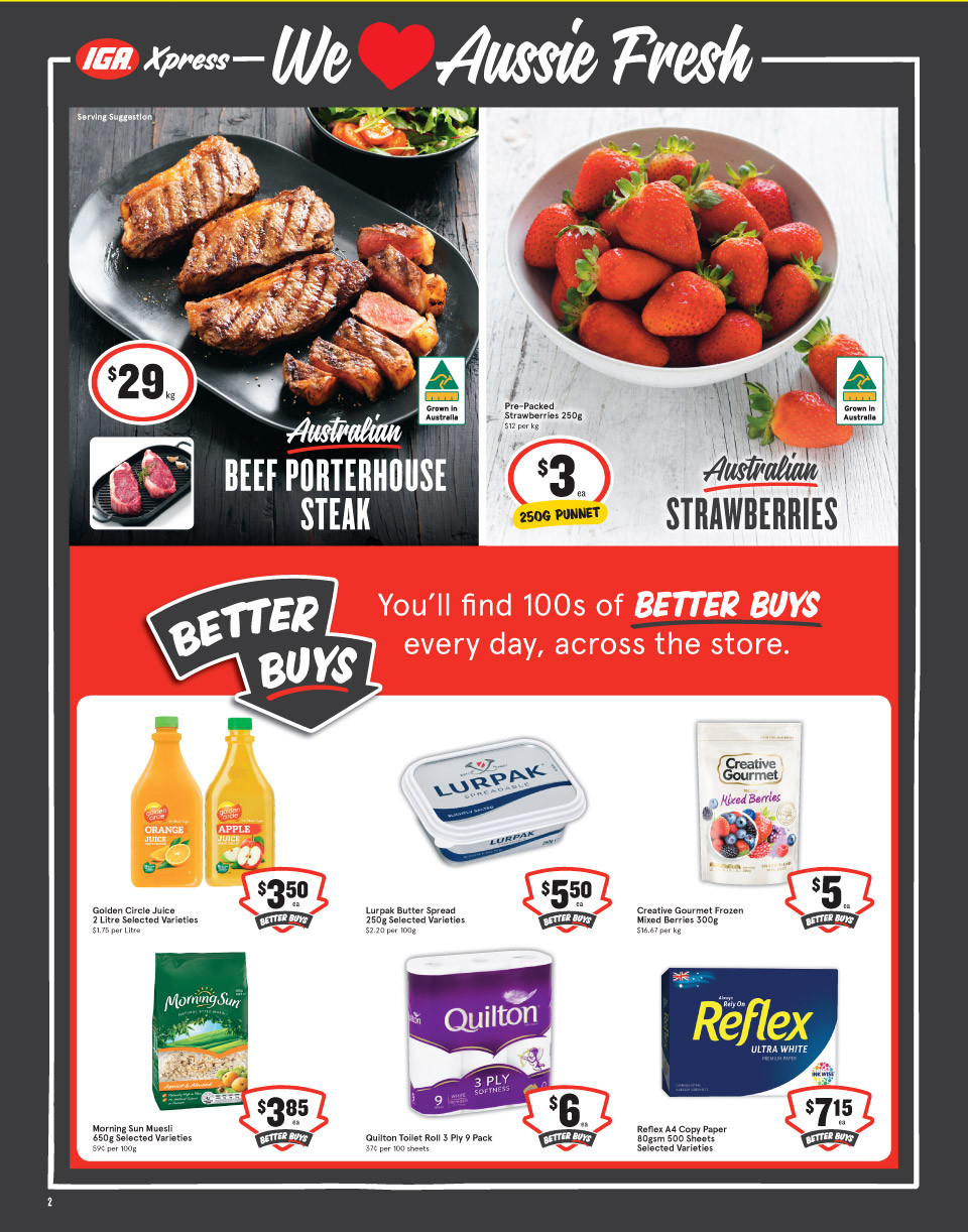 IGA Xpress catalogue - 18 Aug 2021 - 24 Aug 2021. Page 2