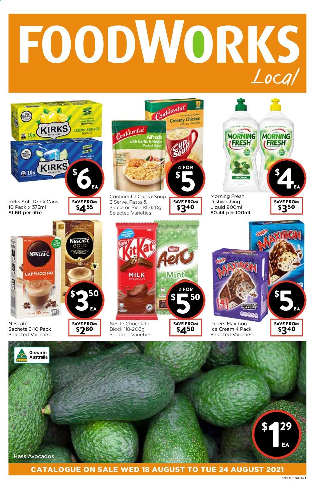 Foodworks catalogue - 18 Aug 2021 - 24 Aug 2021. Page 1