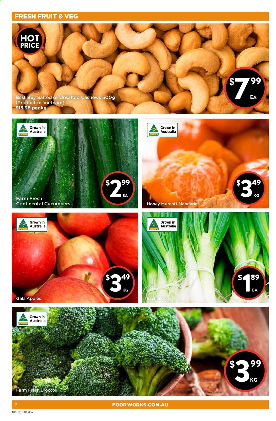 Foodworks catalogue - 18 Aug 2021 - 24 Aug 2021. Page 2