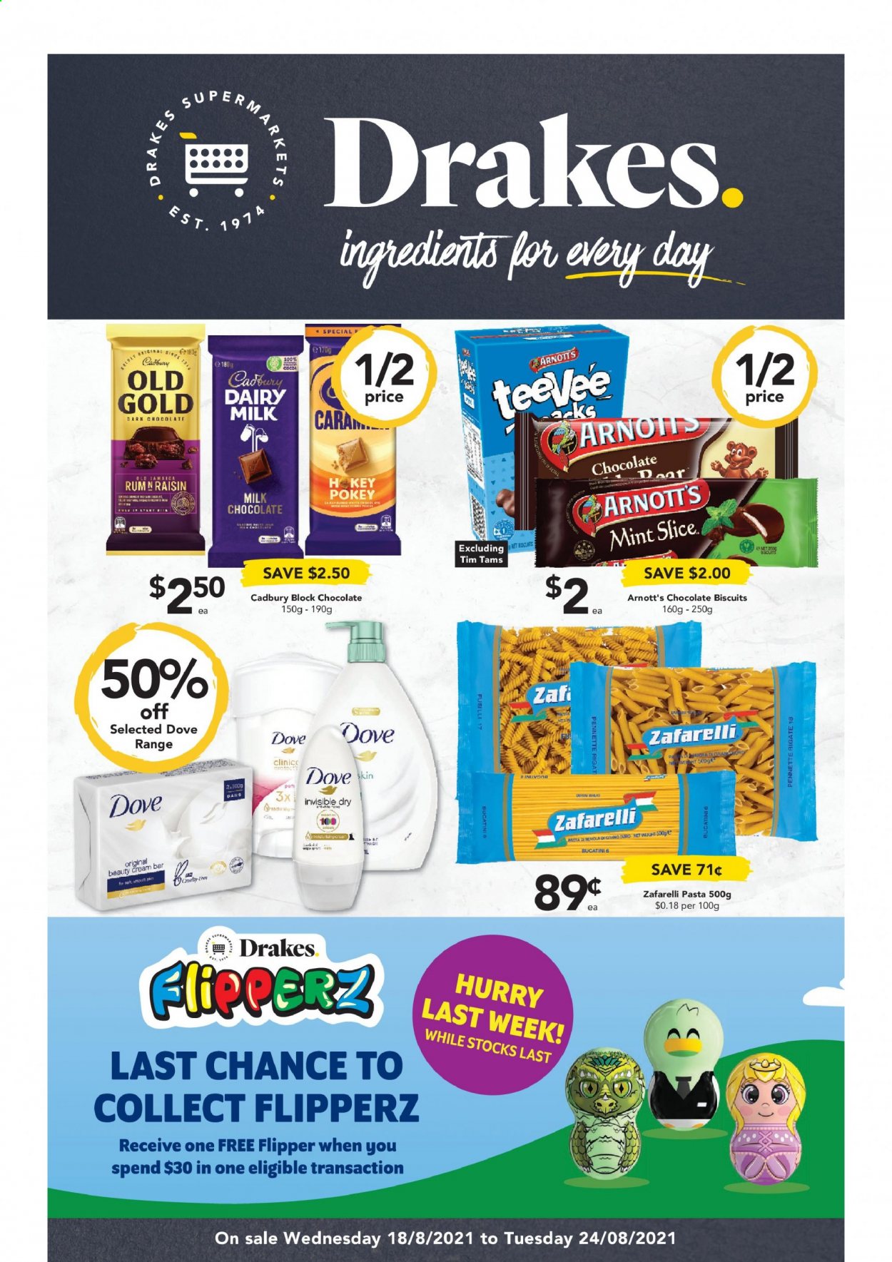 Drakes catalogue - 18 Aug 2021 - 24 Aug 2021. Page 1