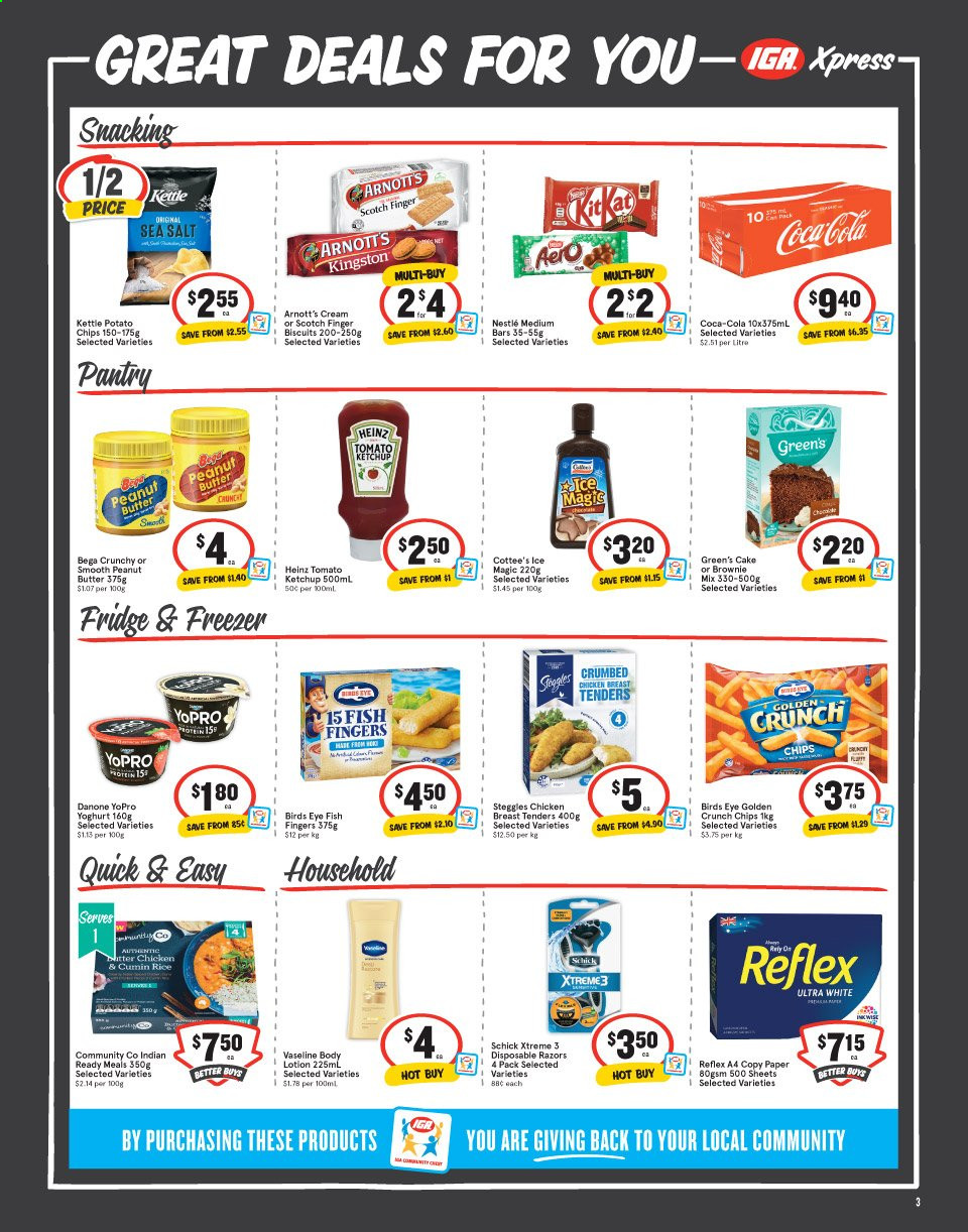 IGA Xpress catalogue - 18 Aug 2021 - 24 Aug 2021. Page 3