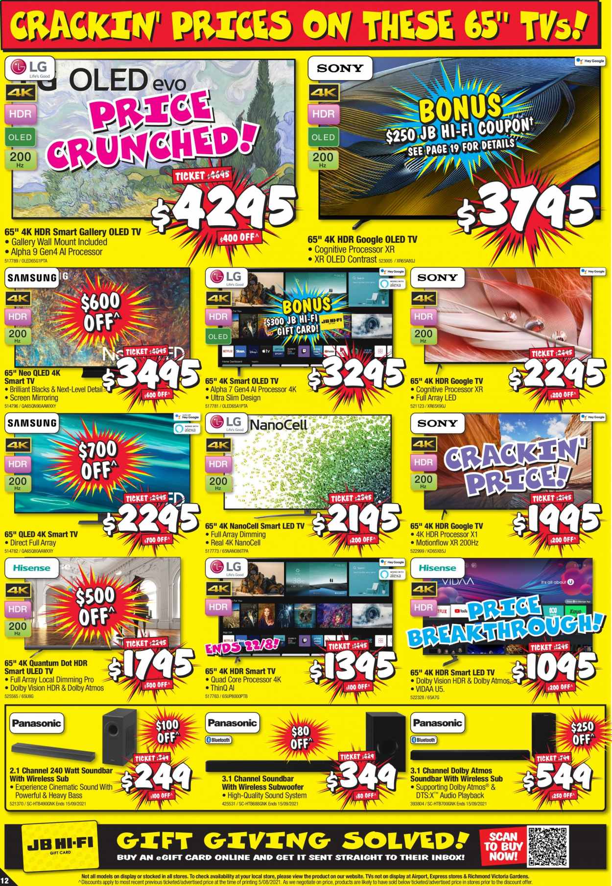 JB Hi-Fi catalogue - 19 Aug 2021 - 25 Aug 2021. Page 12