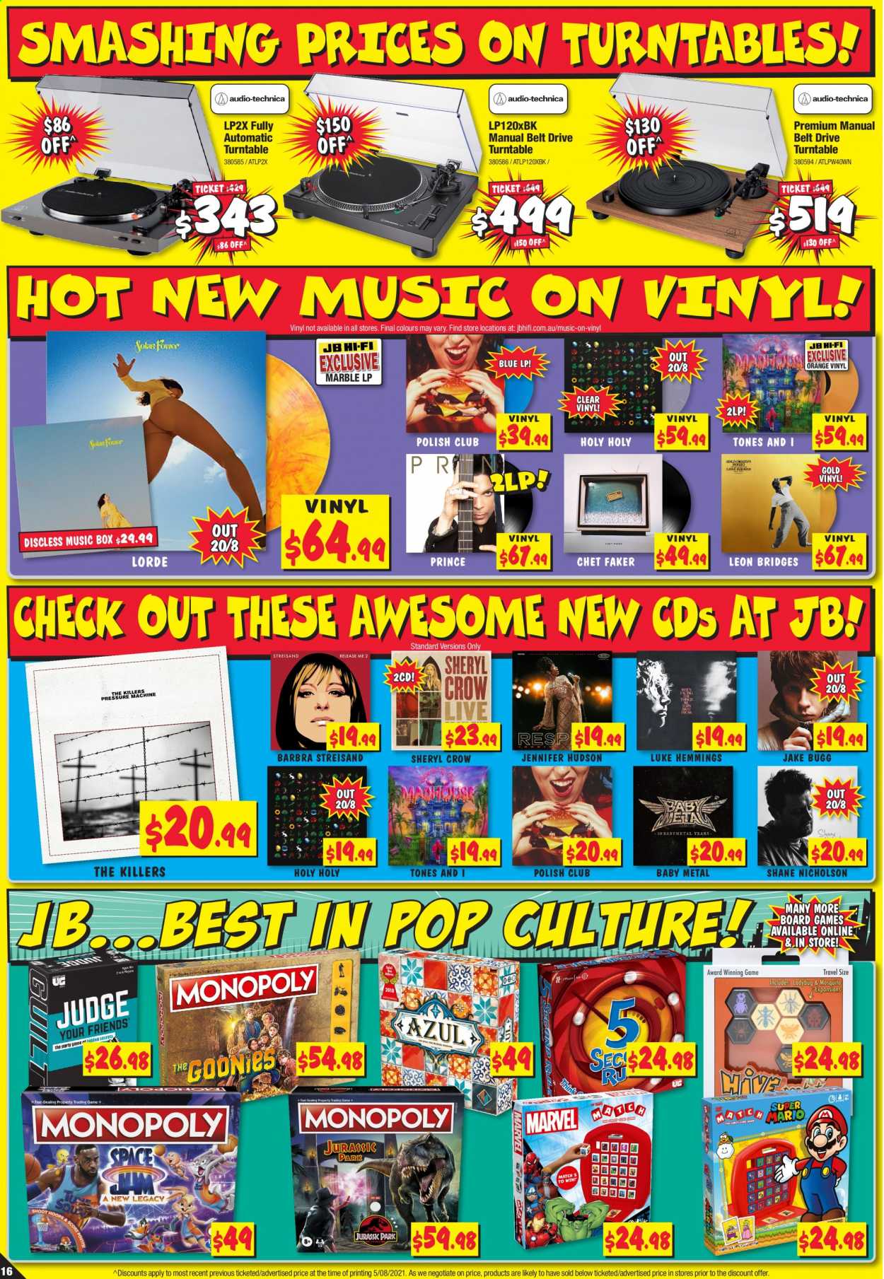 JB Hi-Fi catalogue - 19 Aug 2021 - 25 Aug 2021. Page 16