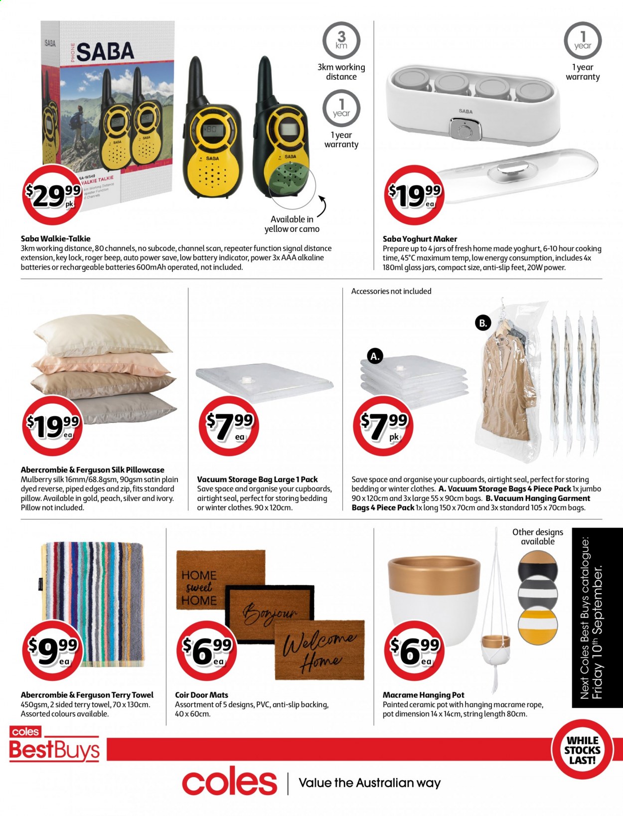 Coles catalogue - 27 Aug 2021 - 9 Sep 2021. Page 4