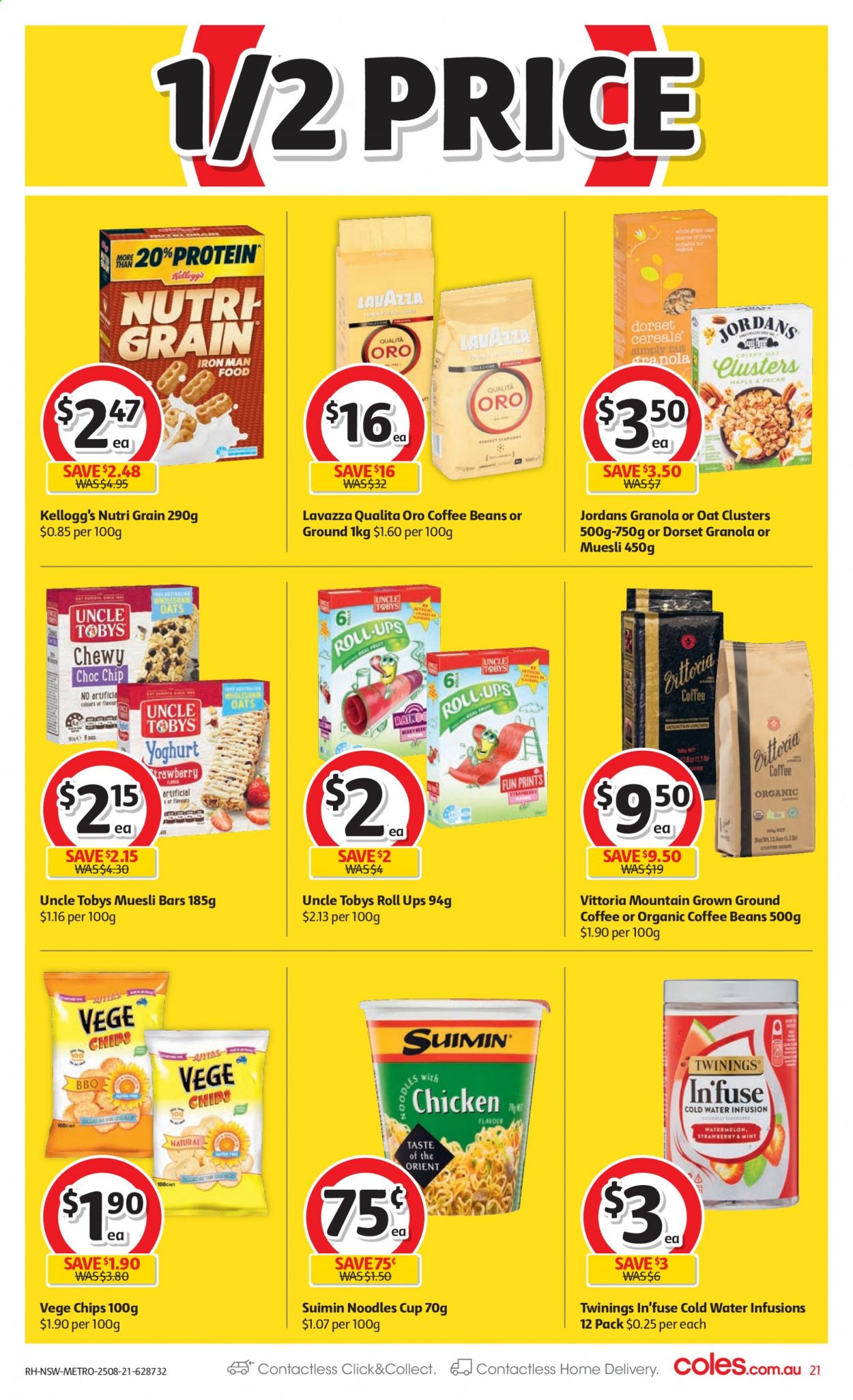 Coles catalogue - 25 Aug 2021 - 31 Aug 2021. Page 21