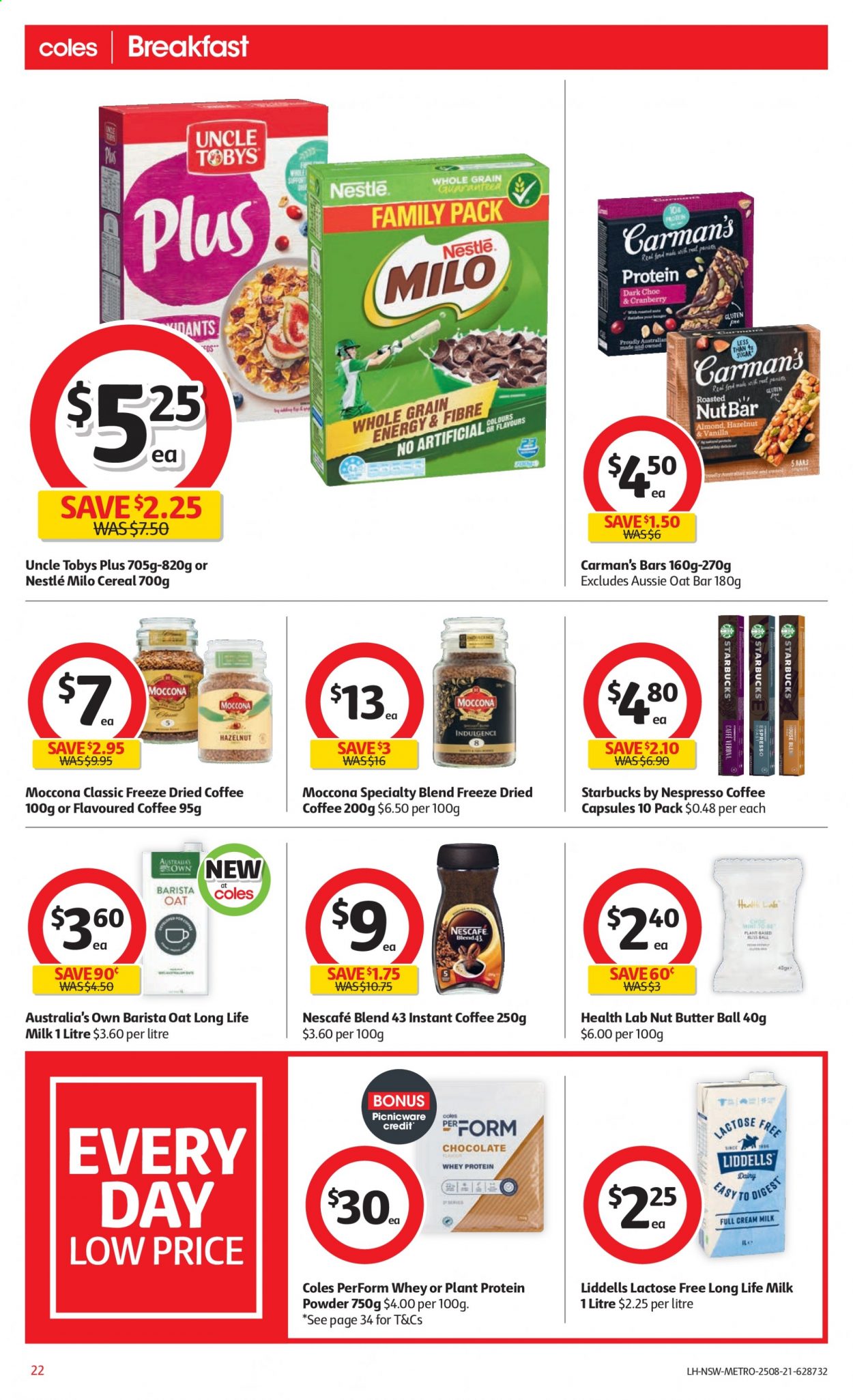Coles catalogue - 25 Aug 2021 - 31 Aug 2021. Page 22