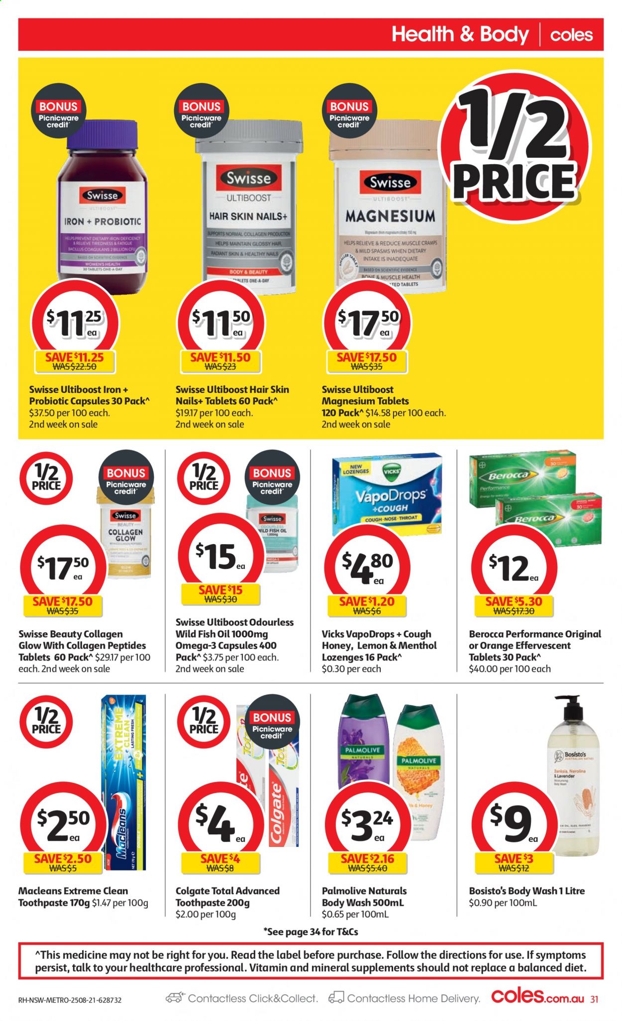 Coles catalogue - 25 Aug 2021 - 31 Aug 2021. Page 31