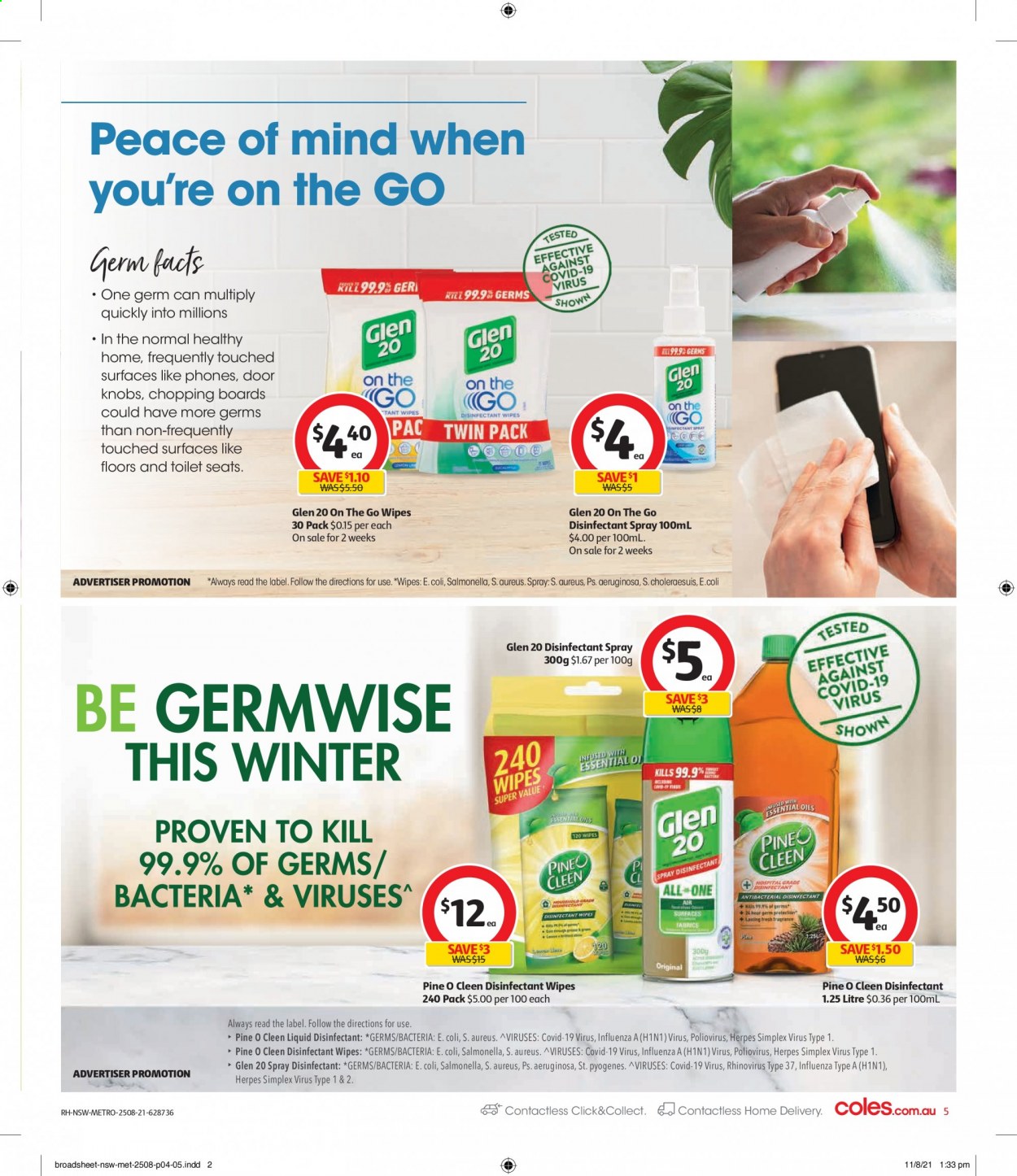 Coles catalogue - 25 Aug 2021 - 31 Aug 2021. Page 5