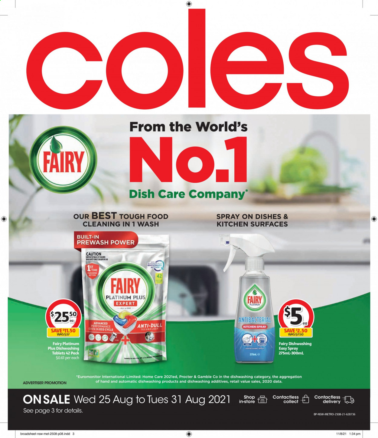 Coles catalogue - 25 Aug 2021 - 31 Aug 2021. Page 8
