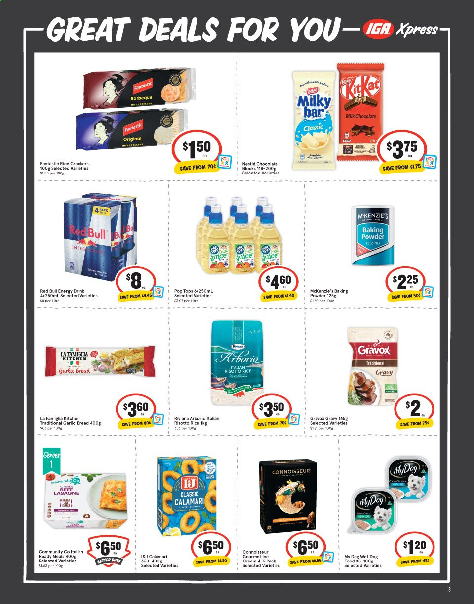 IGA Xpress catalogue - 25 Aug 2021 - 31 Aug 2021. Page 3