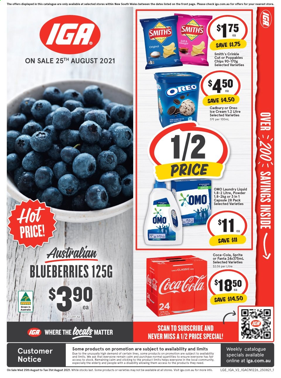 IGA catalogue - 25 Aug 2021 - 31 Aug 2021. Page 1