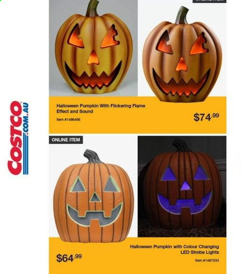thumbnail - Costco Catalogue - 22 Aug 2021 - 31 Oct 2021 - Sales products - pumpkin. Page 2.