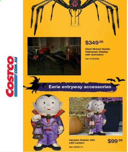 thumbnail - Costco Catalogue - 22 Aug 2021 - 31 Oct 2021 - Sales products - lantern. Page 4.