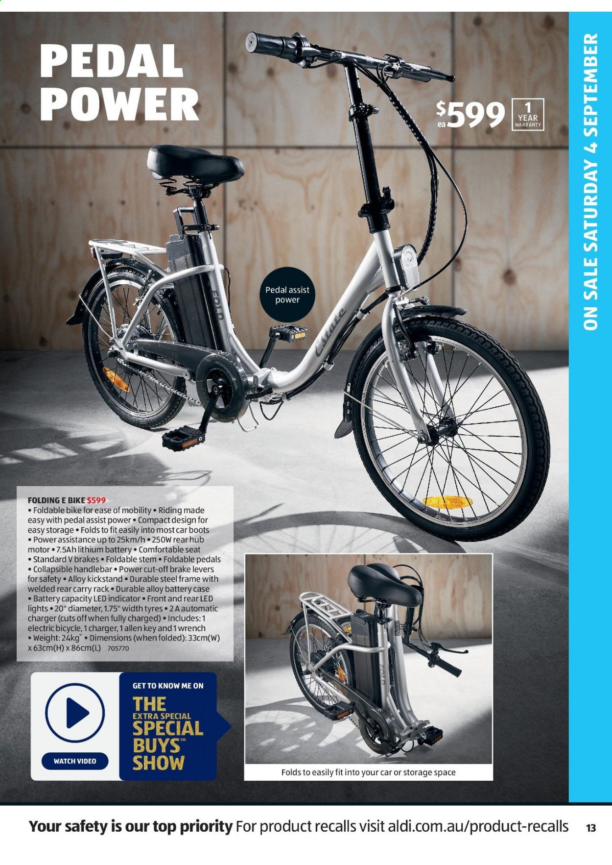 ALDI catalogue - 1 Sep 2021 - 7 Sep 2021. Page 13